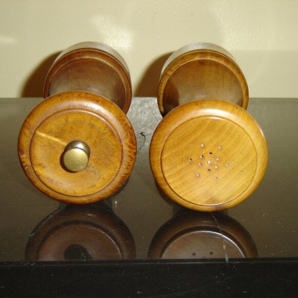 Made in Italy solid wood salt shaker pepper mill set VGU - Picture 3 of 4